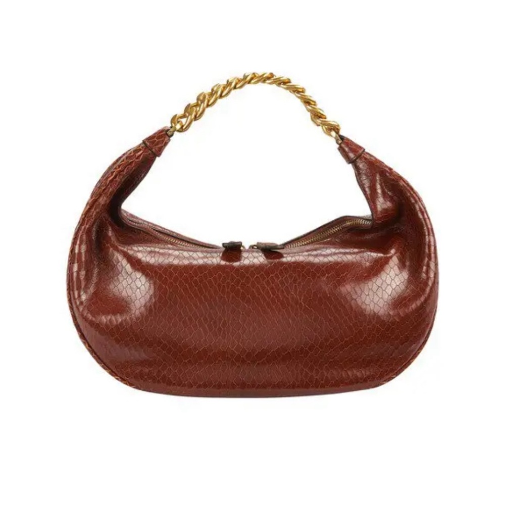 NWT STAUD SASHA BAG - SNAKE EMBOSSED